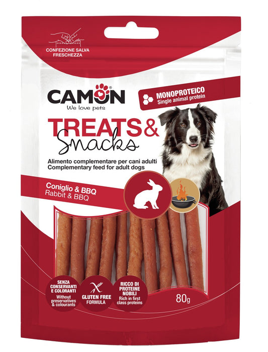 Strips Affumicati di Coniglio Snack Camon 80 gr