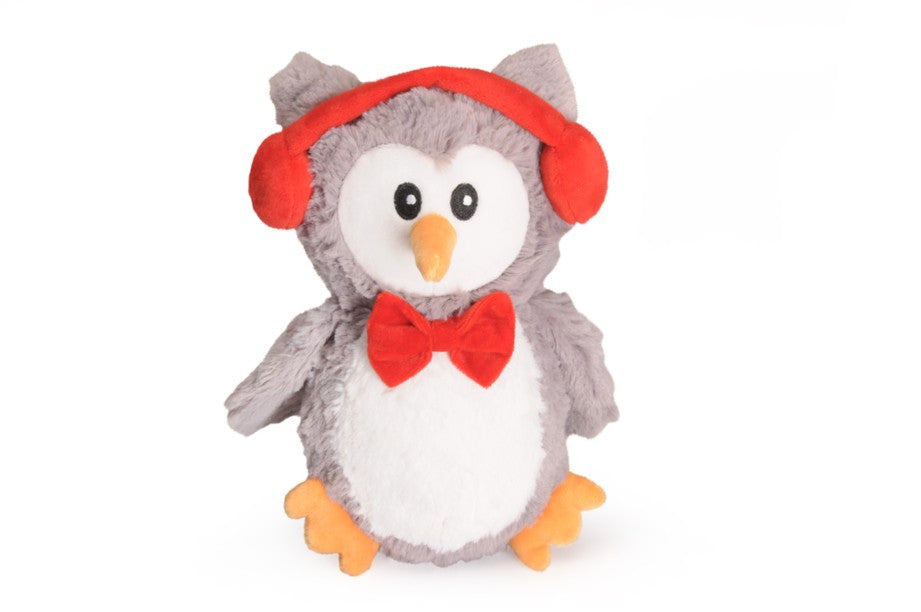 Camon Gufo di Natale in Peluche per Cani 25 cm