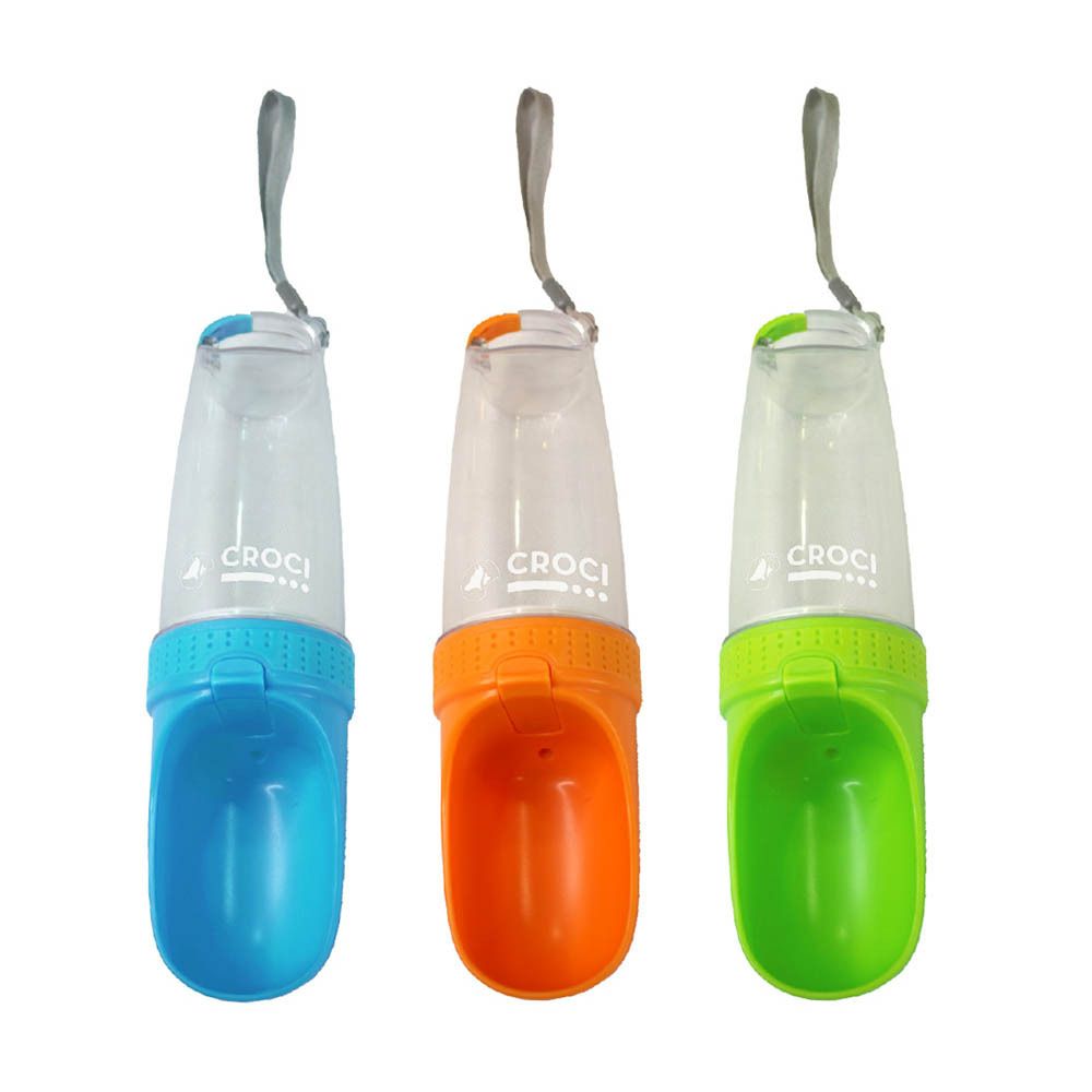 Croci Flip Borraccia da Viaggio con Ciotola 350 ml