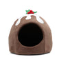 Croci Xmas Pudding – Cuccia Natalizia per Cani e Gatti 38 × 38 × 35 cm
