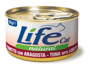 Life Natural gatto Tonnetto con Aragosta 85 gr