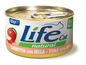 Life Natural gatto Tonnetto con Mela 85 gr