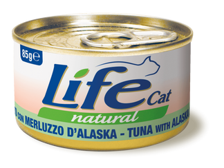 Life Natural gatto Tonnetto con Merluzzo D'Alaska 85 gr