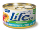 Life Natural gatto Tonnetto con Misto Frutta 85 gr