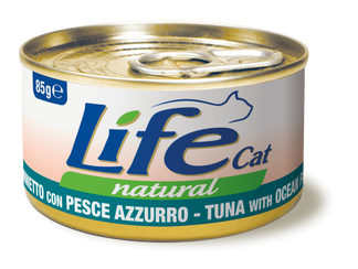 Life Natural gatto Tonnetto con Pesce Azzurro 85 gr