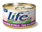 Life Natural gatto Tonno con Fegatini di Pollo 85 gr