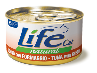 Life Natural gatto Tonno con Formaggio 85 gr