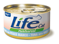 Life Natural gatto Tonno con Pesce Bianco 85 gr