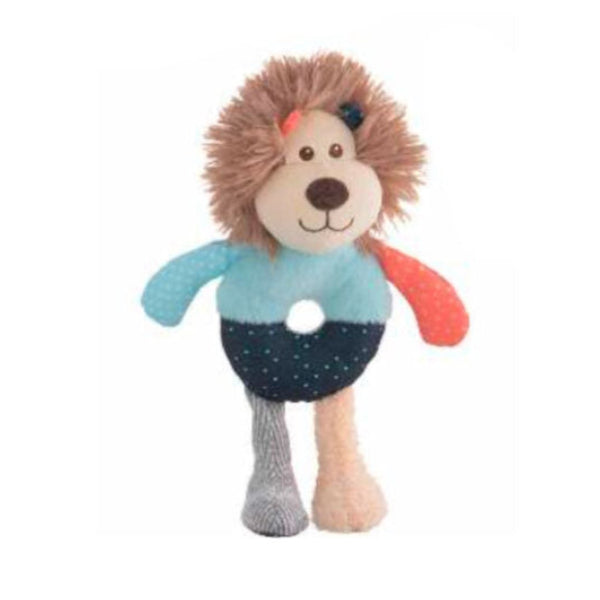 Leopet Leoncino Gioco in Tessuto e Peluche per Cani 29 × 17 cm