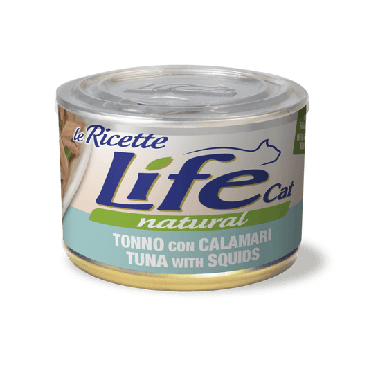 Life gatto Le Ricette Tonno con Calamari 150 gr
