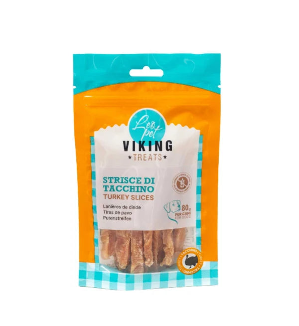 Leopet Snack Strisce di Tacchino per Cani 80 g