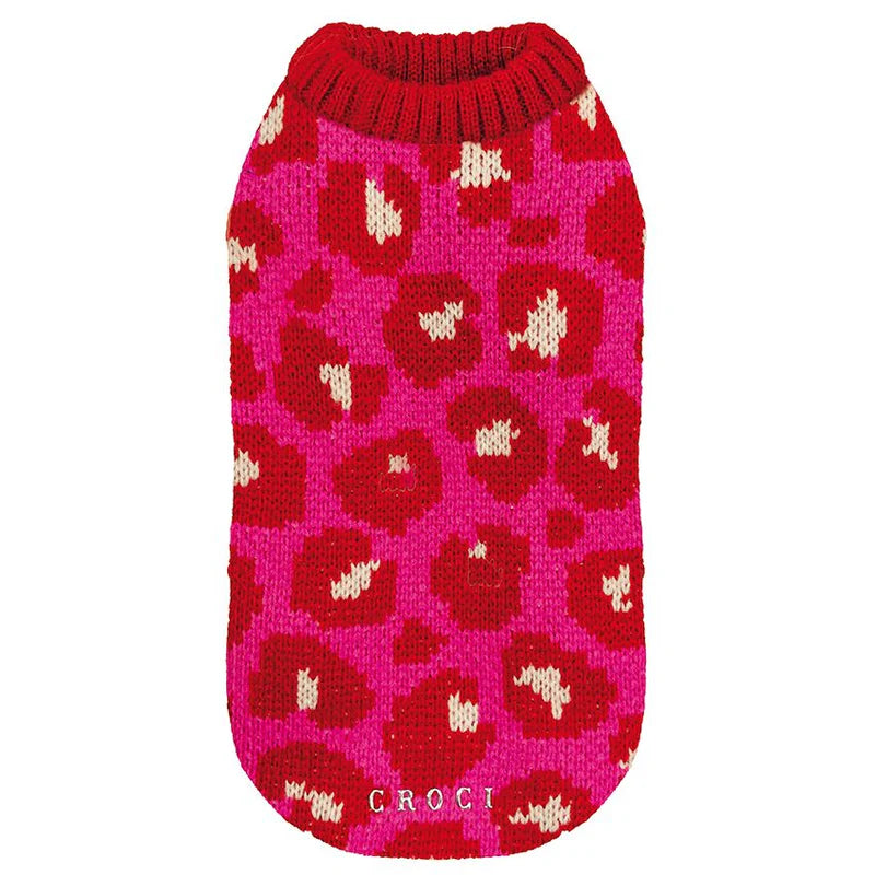 Maglioncino Cheetah Spot Croci Tg 25 XS