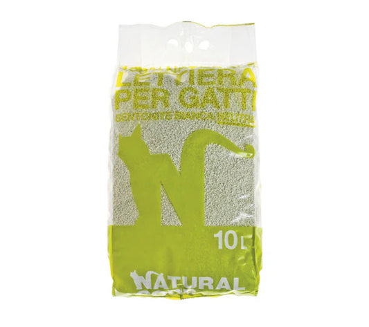 Lettiera Bentonite Agglomerante Neutra Natural Code 10 Lt