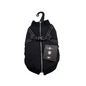 Cappotto con Imbracatura Incorporata Nero Croci Tg 25 XS