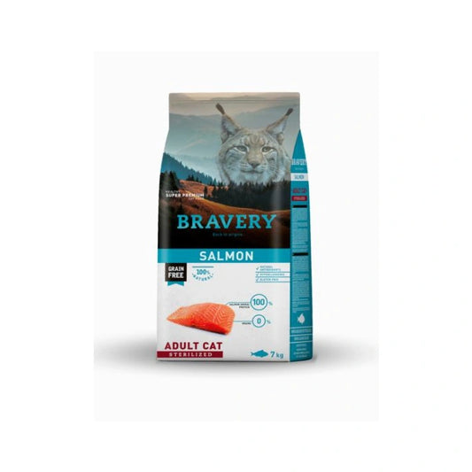 Bravery Gatto Adult Sterilizzato Salmone 7 Kg