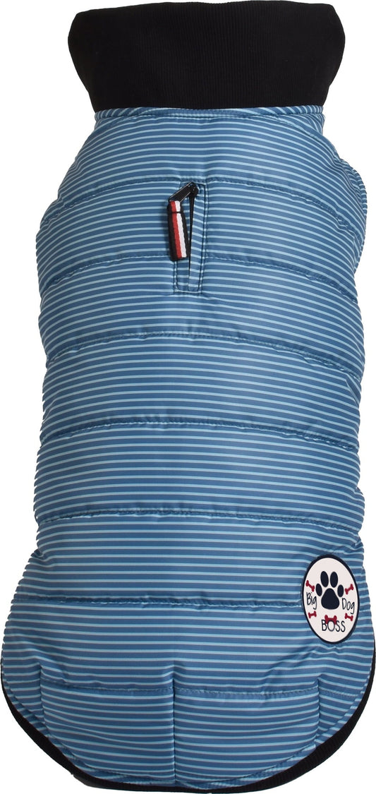 Giubbotto Impermeabile Righe Blu Costaud Croci Tg 44L