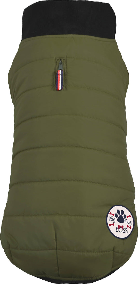 Giubbotto Impermeabile Verde Costaud Croci Tg 44L