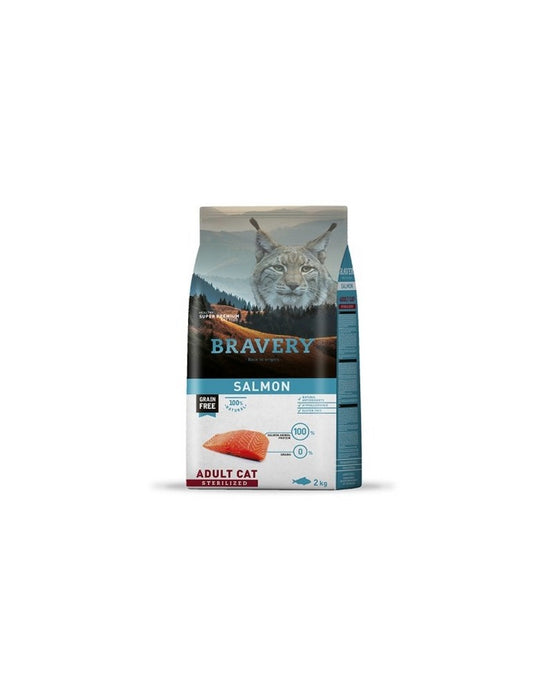 Bravery Gatto Adult Sterilizzato Salmone 2 Kg
