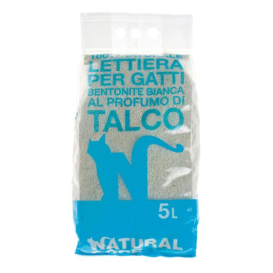 Lettiera Bentonite Agglomerante Talco Natural Code 5 Lt