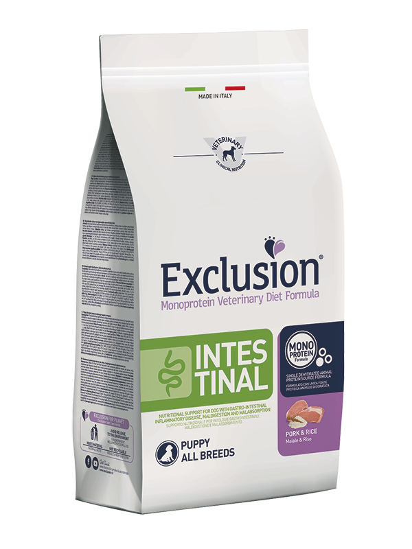 Exclusion Intestinal Dog Puppy Maiale E Piselli 2 Kg