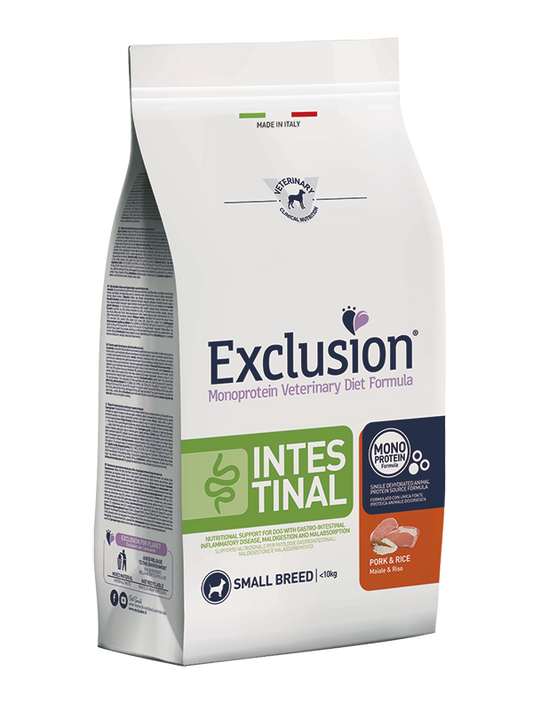 Exclusion Intestinal Dog Mini Maiale E Piselli 2 Kg