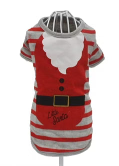 Croci T-Shirt Natalizia Little Santa per Cani – Taglia 25
