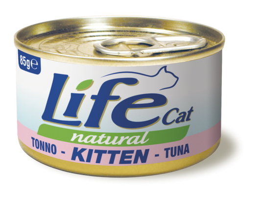 Life Natural gatto Kitten Tonno 85 gr
