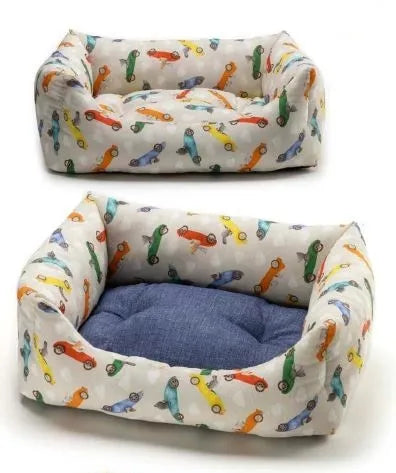 Leopet Cuccia Rodi Funny Cars per Cani e Gatti 60 × 70 cm