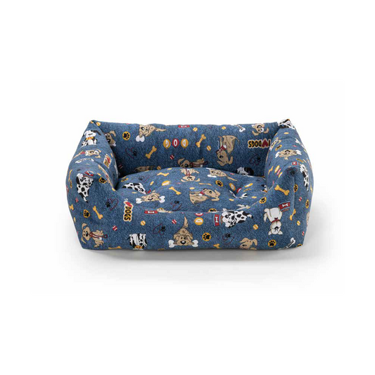 Cuccia Rodi con Cuscino Estraibile Love My Dog 45x60 Cm Leopet
