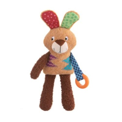 Leopet Coniglietto Gioco in Tessuto e Peluche per Cani 30 × 16 cm