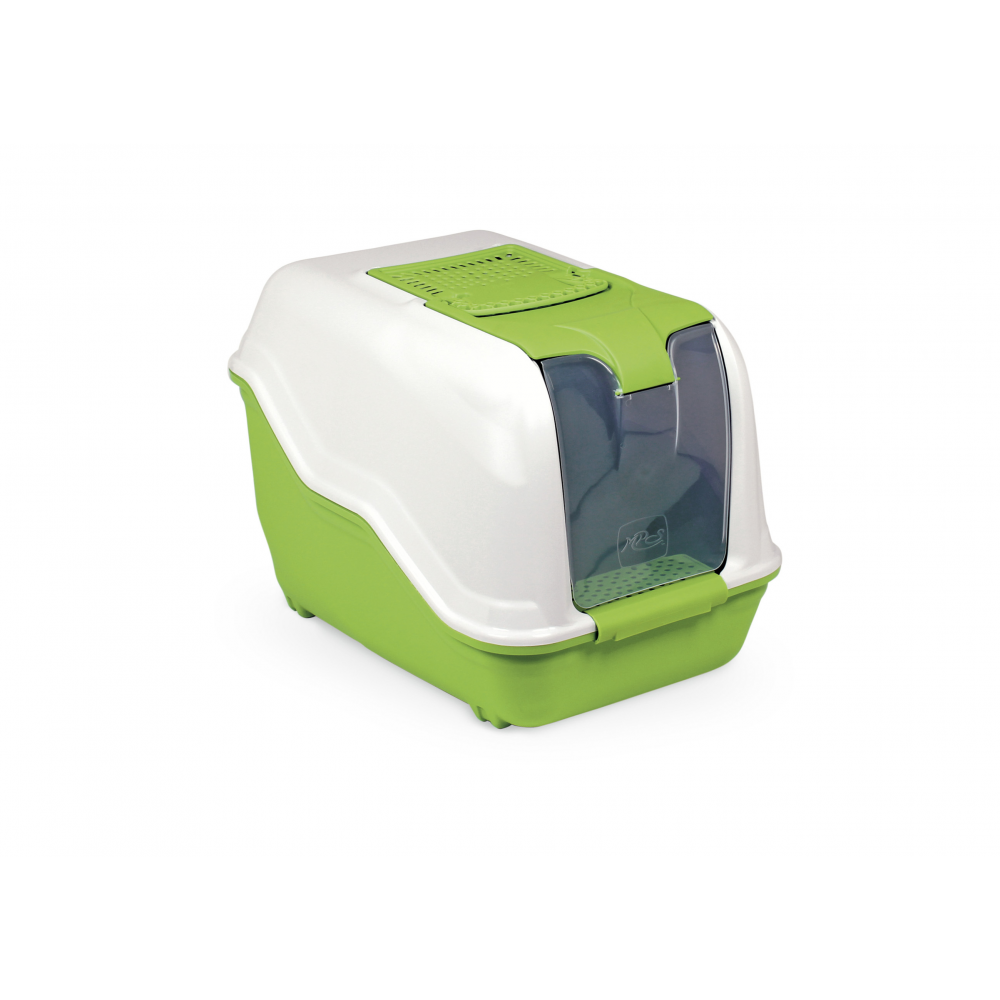 Leopet Netta Maxi Toilette Chiusa per Gatti con Filtro e Paletta 66 × 49 × 50 cm