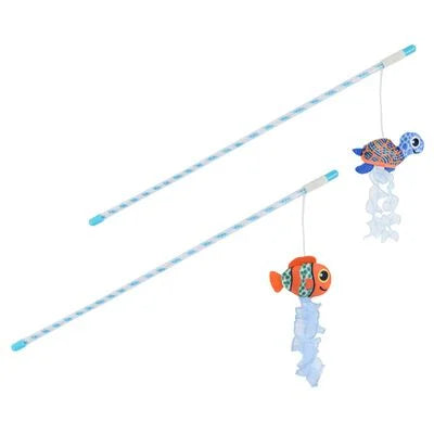 Cannetta per gatti Animali marini Leopet 15 cm