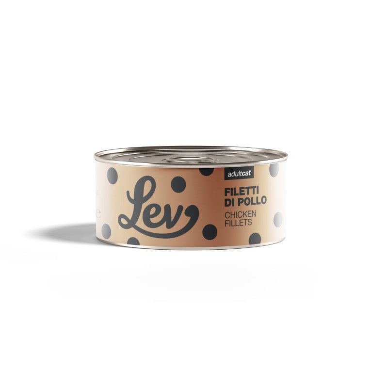 LEV Natural Gatto Filetti di Pollo 140 g