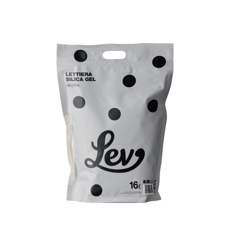 LEV Lettiera Silica Gel Neutra 16 L