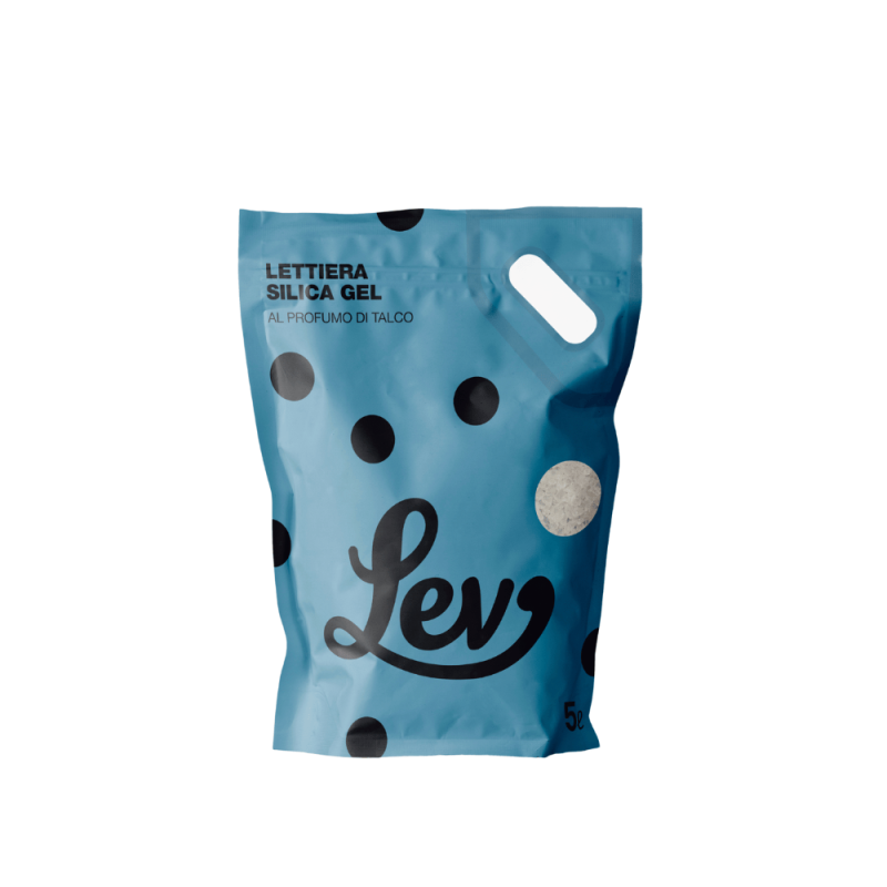 LEV Lettiera Silica Gel Talco 5 L