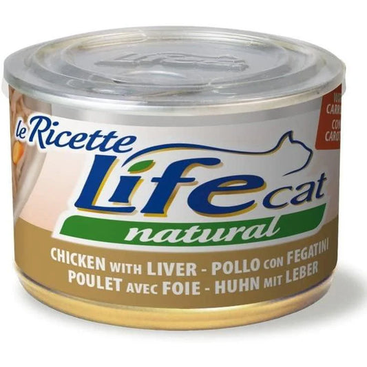 Life gatto Le Ricette Pollo con Fegatini 150 gr