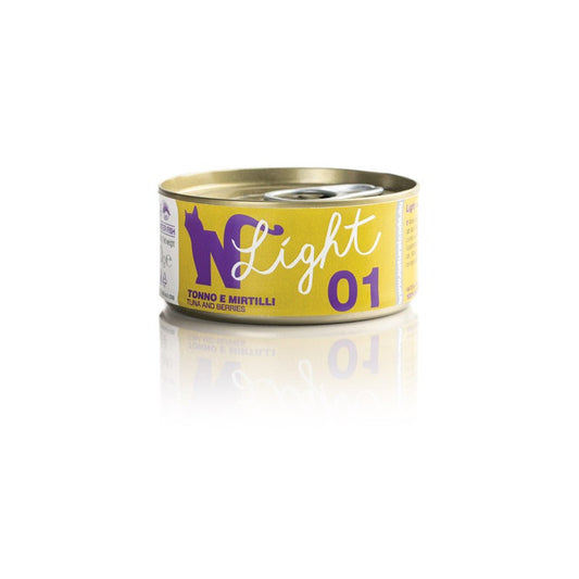 Natural Code gatto 01 Light Tonno e Mirtilli 70 gr
