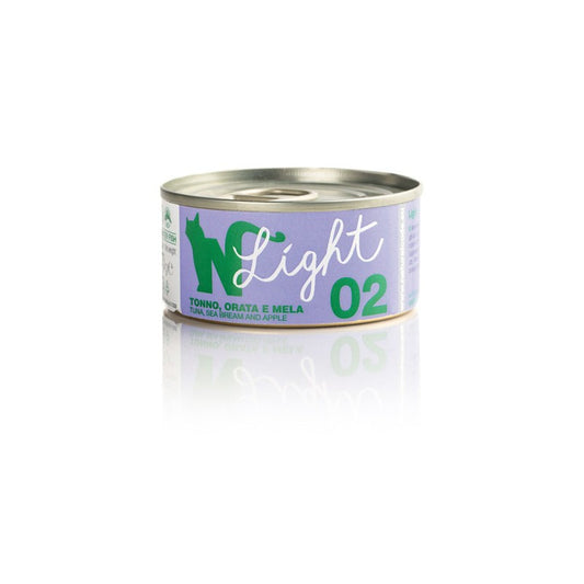 Natural Code gatto 02 Light Tonno Orata e Mela 70 gr
