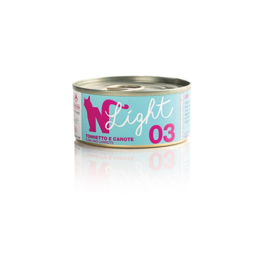 Natural Code gatto 03 Light Tonnetto e Carote 70 gr