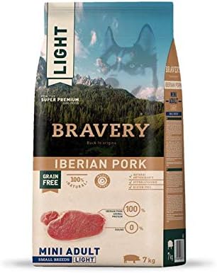 Bravery Dog Adult Light Mini Iberian Pork 7 kg