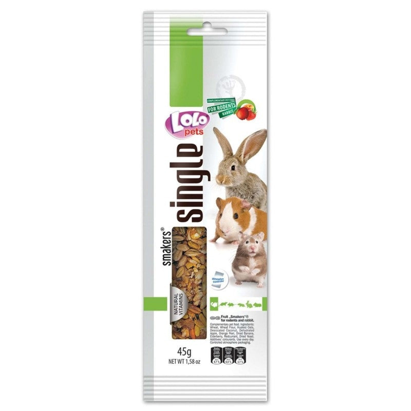 Lolo Pets Smakers Bastoncino alla Frutta per Roditori 45 g