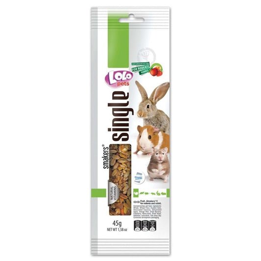 Lolo Pets Smakers Bastoncino alla Frutta per Roditori 45 g