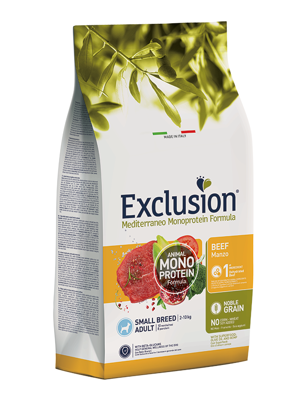 Exclusion Dog Adult Mini Manzo 7 Kg
