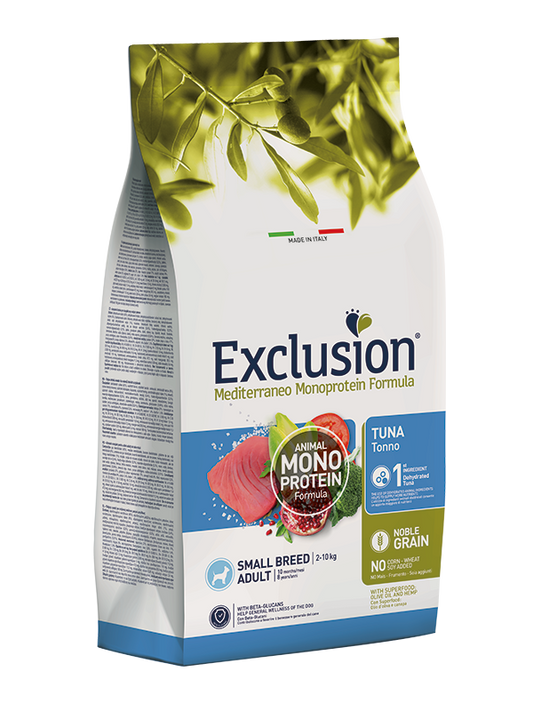 Exclusion Dog Adult Mini Tonno 2 Kg