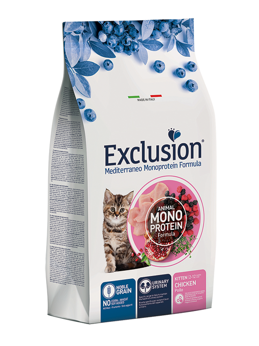 Exclusion Gatto Kitten Pollo 1.5 kg