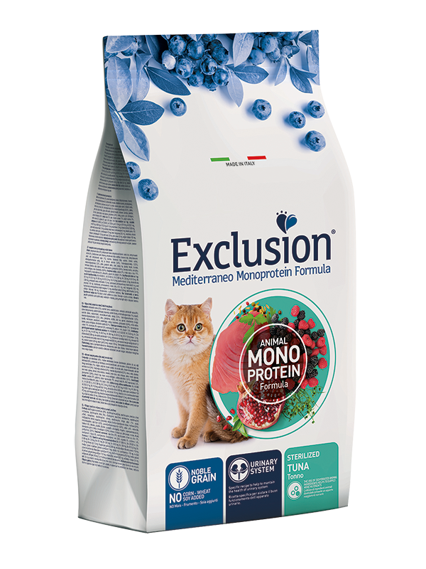 Exclusion Gatto Sterilizzato Tonno 1.5 Kg