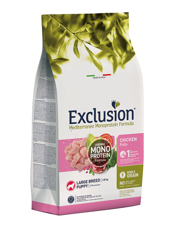Exclusion Dog Puppy Large Pollo 12 Kg