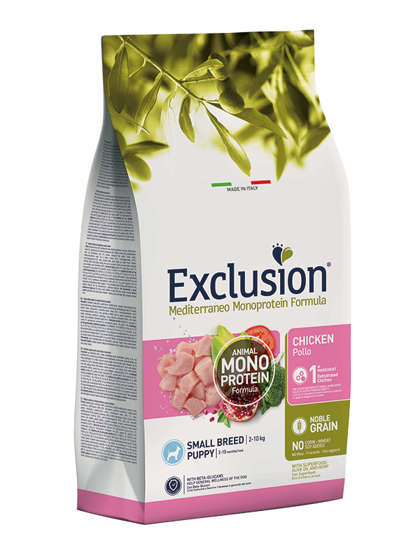 Exclusion Dog Puppy Mini Pollo 2 Kg