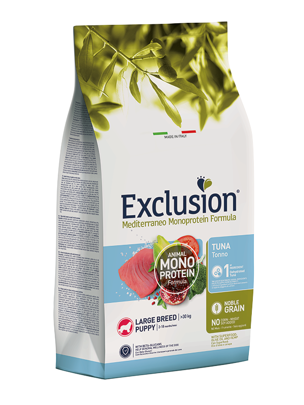 Exclusion Dog Puppy Large Tonno 12 Kg