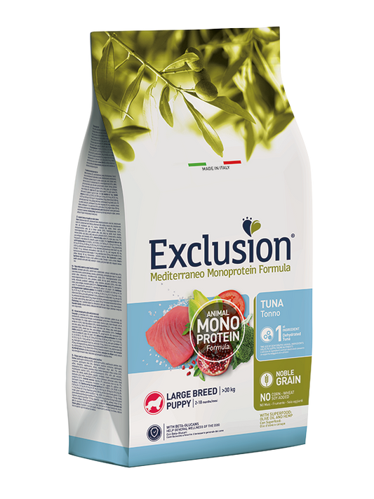 Exclusion Dog Puppy Large Tonno 12 Kg